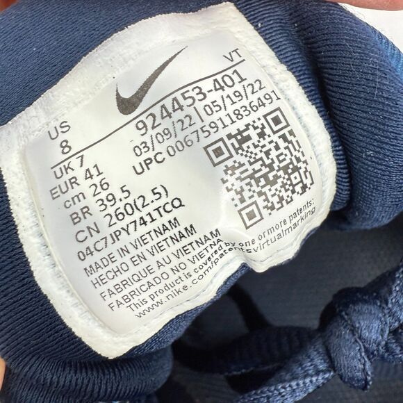 Nike Air Vapormax Plus Sz 8 Blue Obsidian Navy Photo Blue Black 924453-401 mens - Picture 9 of 9